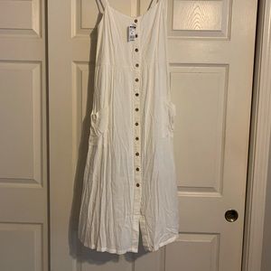 White Midi Dress